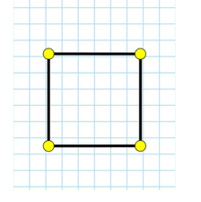 القاموس الرياضي :المربع 
