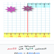 القاموس الرياضي :قياس الطول 