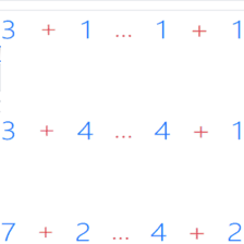 دروس وتمارين الرياضيات السنة أولى ابتدائي - مقارنة كتابتين جمعيتين