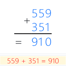 دروس وتمارين الرياضيات السنة الرابعة ابتدائي - التقنية الاعتيادية للجمع