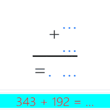 دروس وتمارين الرياضيات السنة الرابعة ابتدائي - التقنية الاعتيادية للجمع